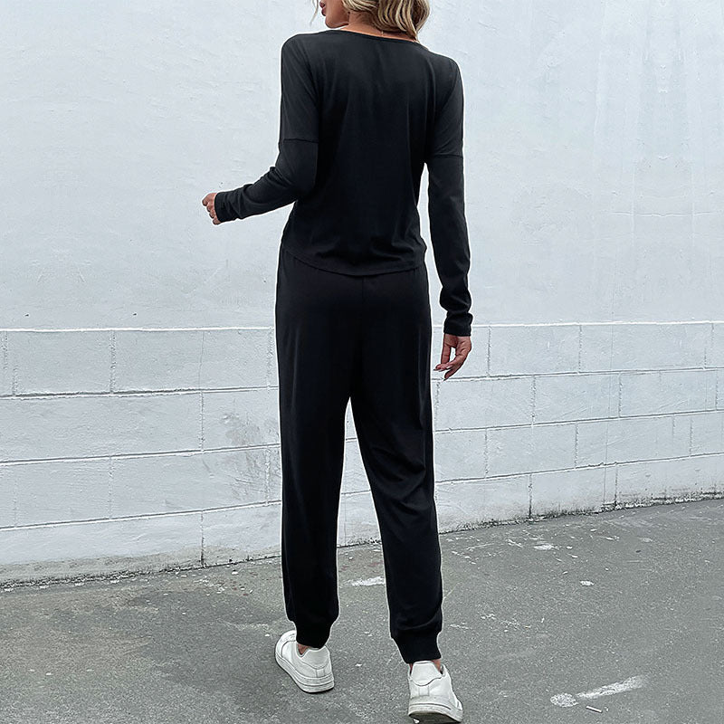 Damen Jumpsuit Elegantes Design Mit Knotendetail