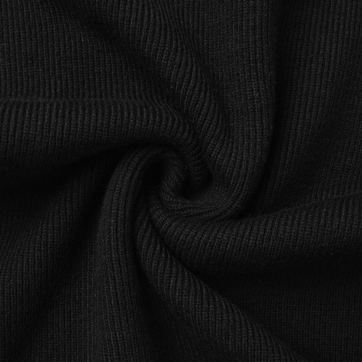 Damen Strickoberteil Rippmuster
