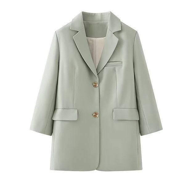 Damen Blazerjacke mit Knöpfen und Taschen Eveloria