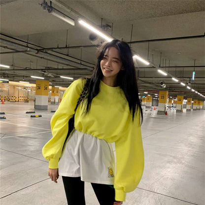Damen Sweatshirt Voluminöse Ärmel Eveloria - Eveloria