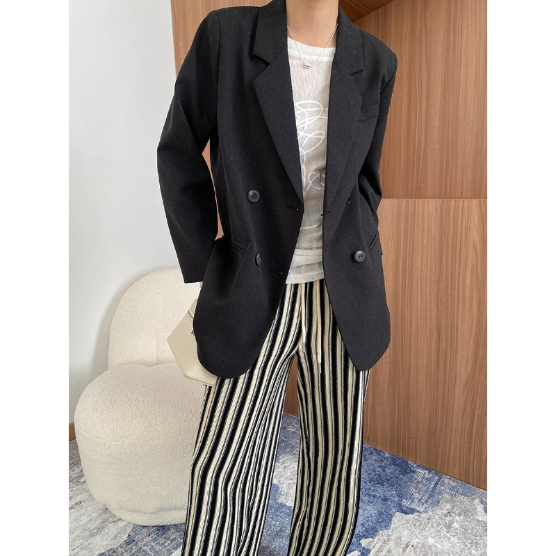 Damen Blazer Oversized Stil Elegant Eveloria