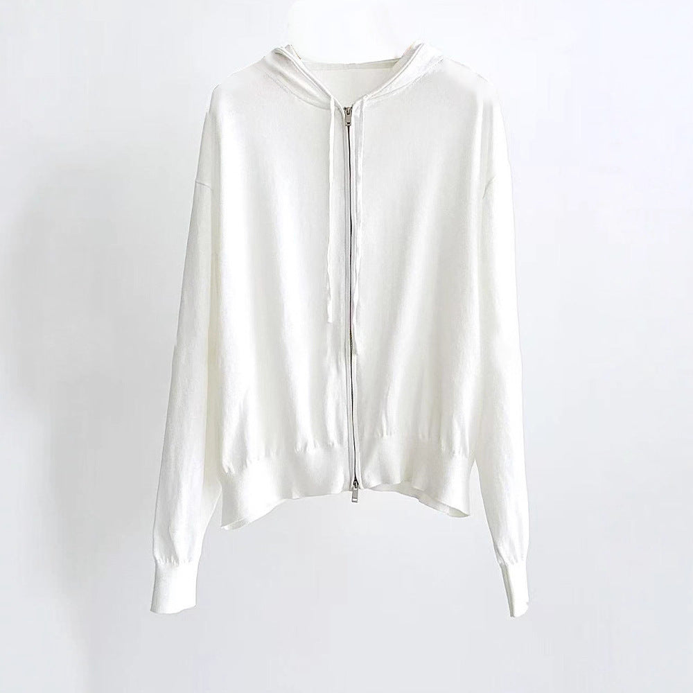Damen Hoodie Elastischer Bund Lockeres Design Eveloria