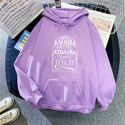 Damen Kapuzenpullover Eveloria mit Grafikdesign