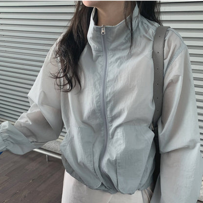 Damen Sportjacke Leicht Voluminöse Ärmel Eveloria - Eveloria