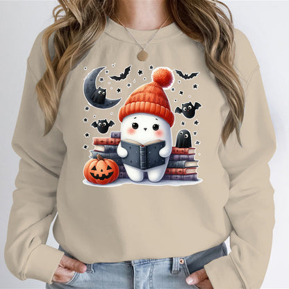 Damen Sweatshirt Halloween-Motiv Hochwertiges Material