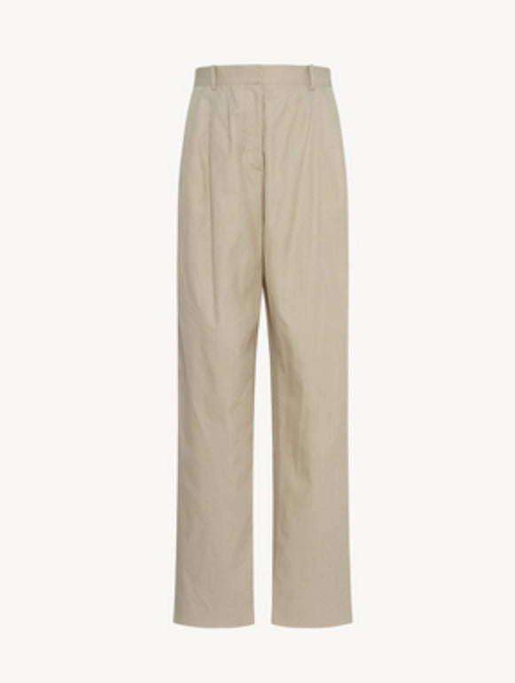 Damen Hochbundhose Klassisch Falten Elegant Eveloria