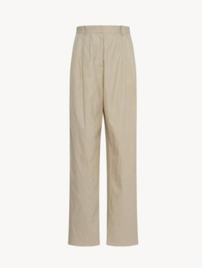 Damen Hochbundhose Klassisch Falten Elegant Eveloria