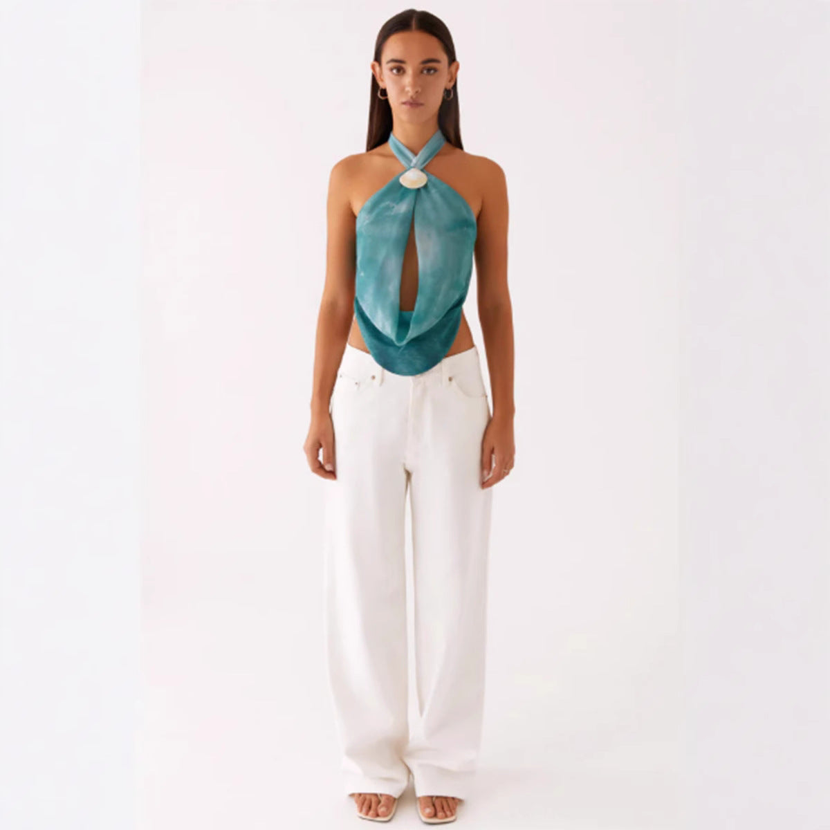 Damen Halstuch Wickel-Design Hochwertig Eveloria
