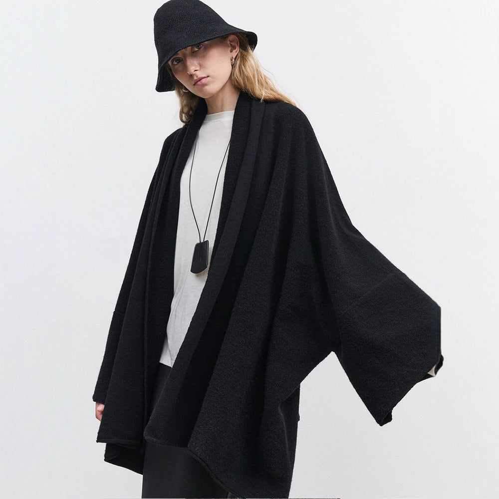 Eveloria Damen Strickmantel Elegantes Design Strapazierfähig