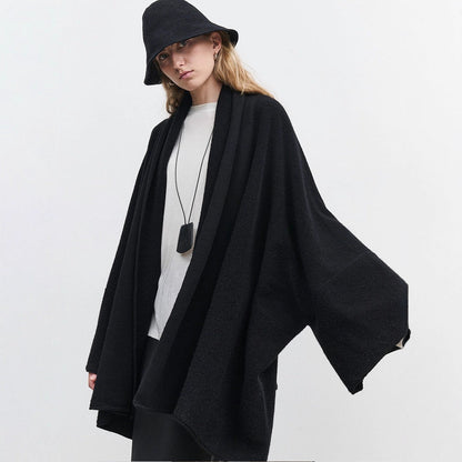 Eveloria Damen Strickmantel Elegantes Design Strapazierfähig