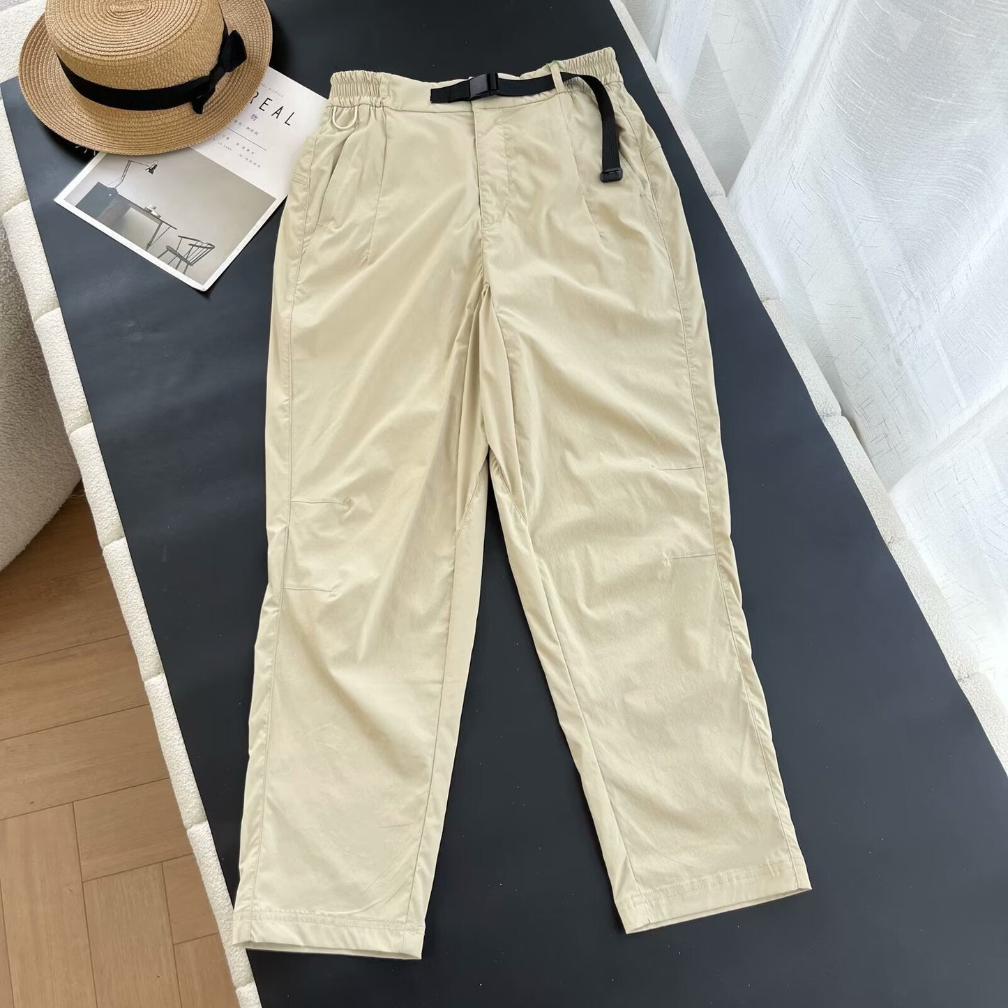 Damen Freizeithose Verstellbarer Bund Eveloria