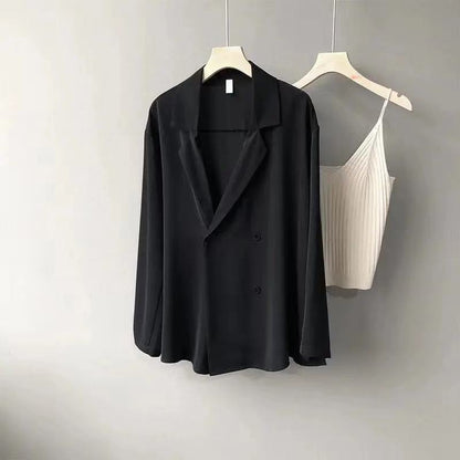Damen Blazer-Set mit Shorts Modisch Eveloria