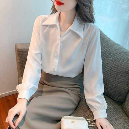 Eveloria Damen Bluse Klassisch Elegant Mit Ruffles Weiß
