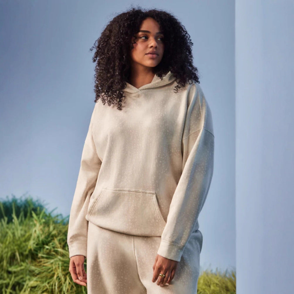 Damen Sweatshirt Jogginghose Set Kuschelig Eveloria