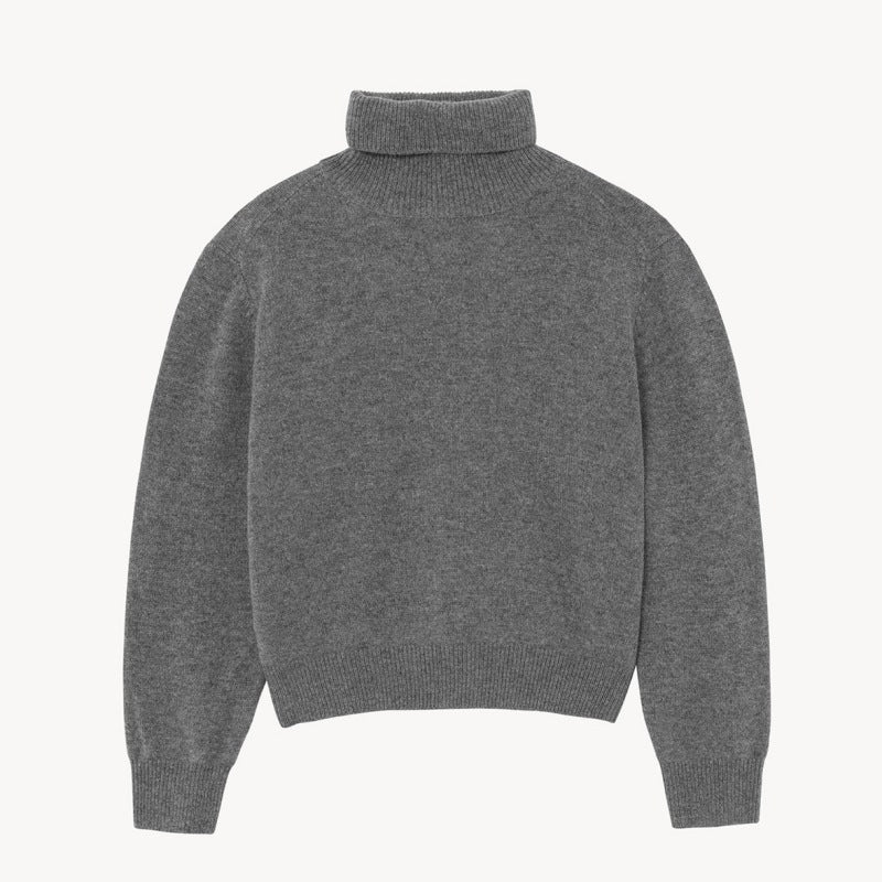 Damen Rollkragenpullover aus Strick Eveloria Kuschelig