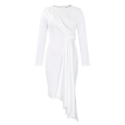 Damen Abendkleid Drapiert Eveloria