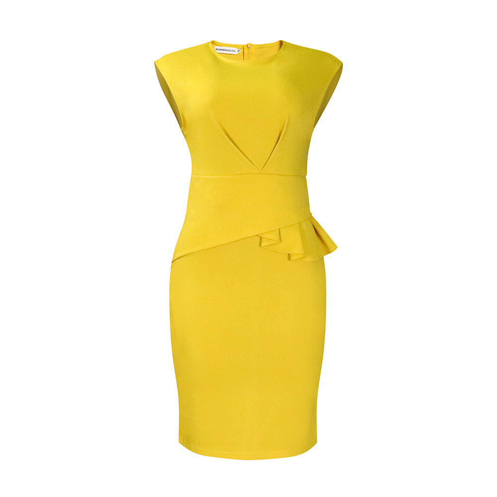 Damen Etuikleid mit schickem Detail Eveloria -> Damen Etui-Kleid mit