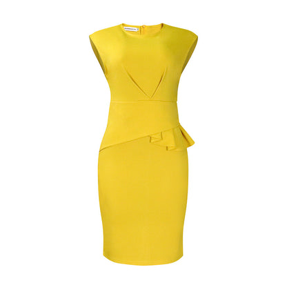 Damen Etuikleid mit schickem Detail Eveloria -> Damen Etui-Kleid mit