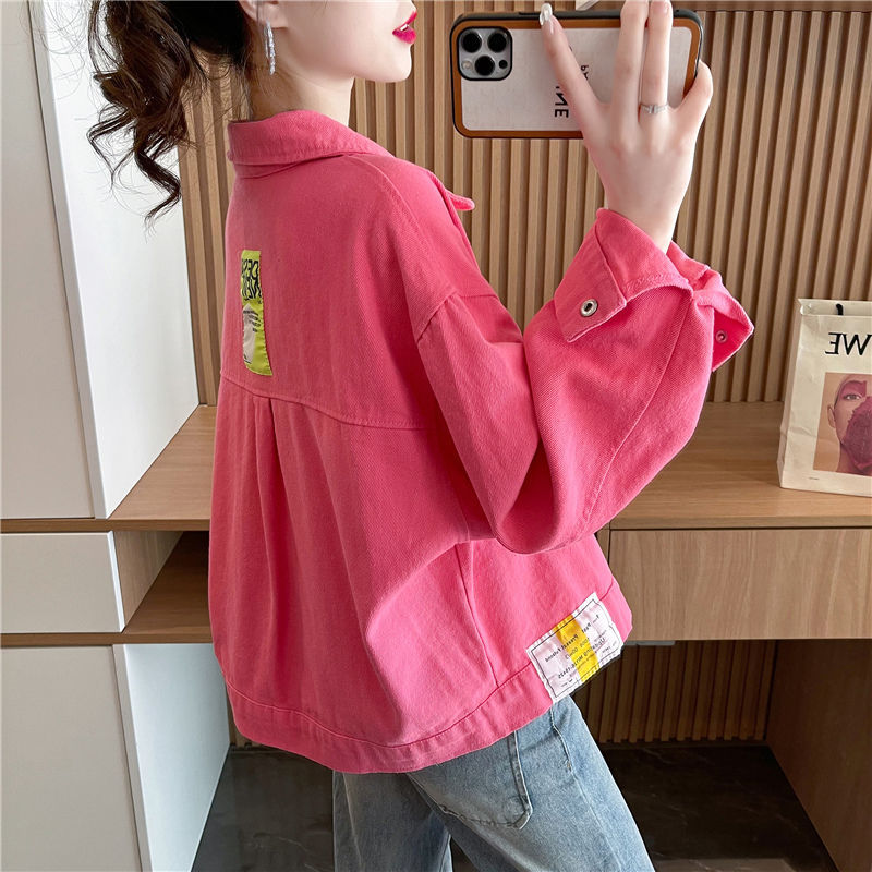 Damen Oversized-Jacke Druckknöpfe Eveloria