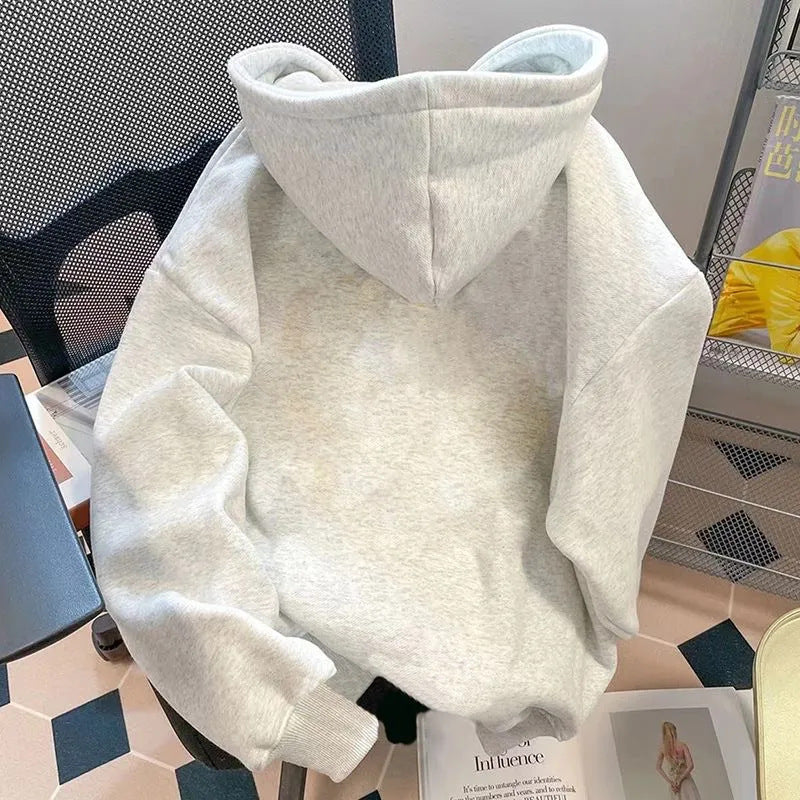 Damen Hoodie Freizeit Pullover Eveloria