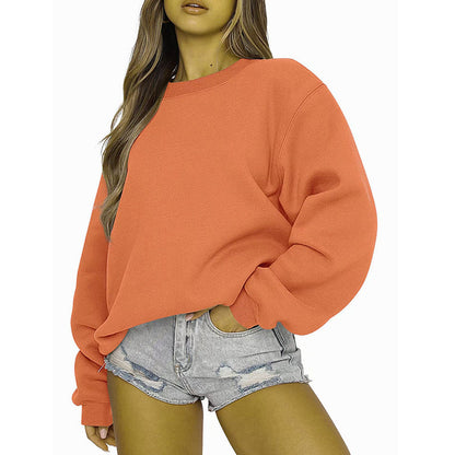 Damen Sweatshirt Lässiger Schnitt Voluminöse Ärmel Eveloria