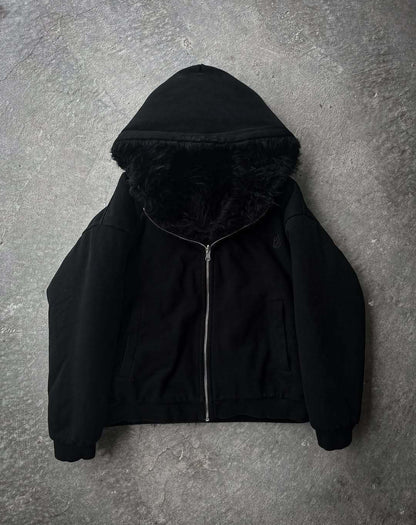 Damen Kapuzenjacke Weiches Innenfutter Sportlicher Schnitt