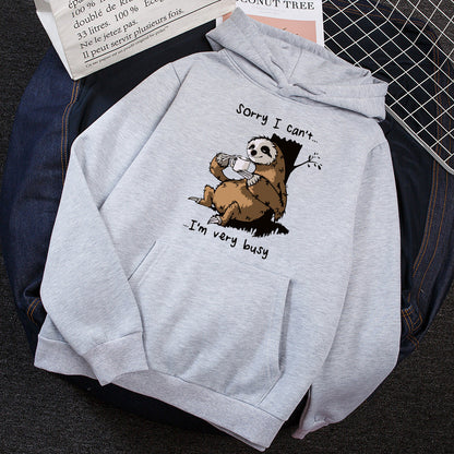 Damen Kapuzensweater Tiermotiv Weich