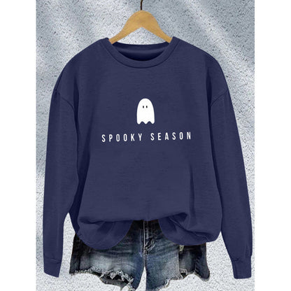 Damen Sweatshirt Weiches Innenfleece Gruselmotiv Eveloria