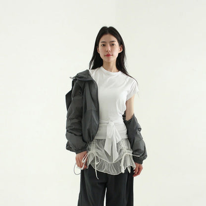 Damen Leichte Funktionsjacke Kapuze Eveloria