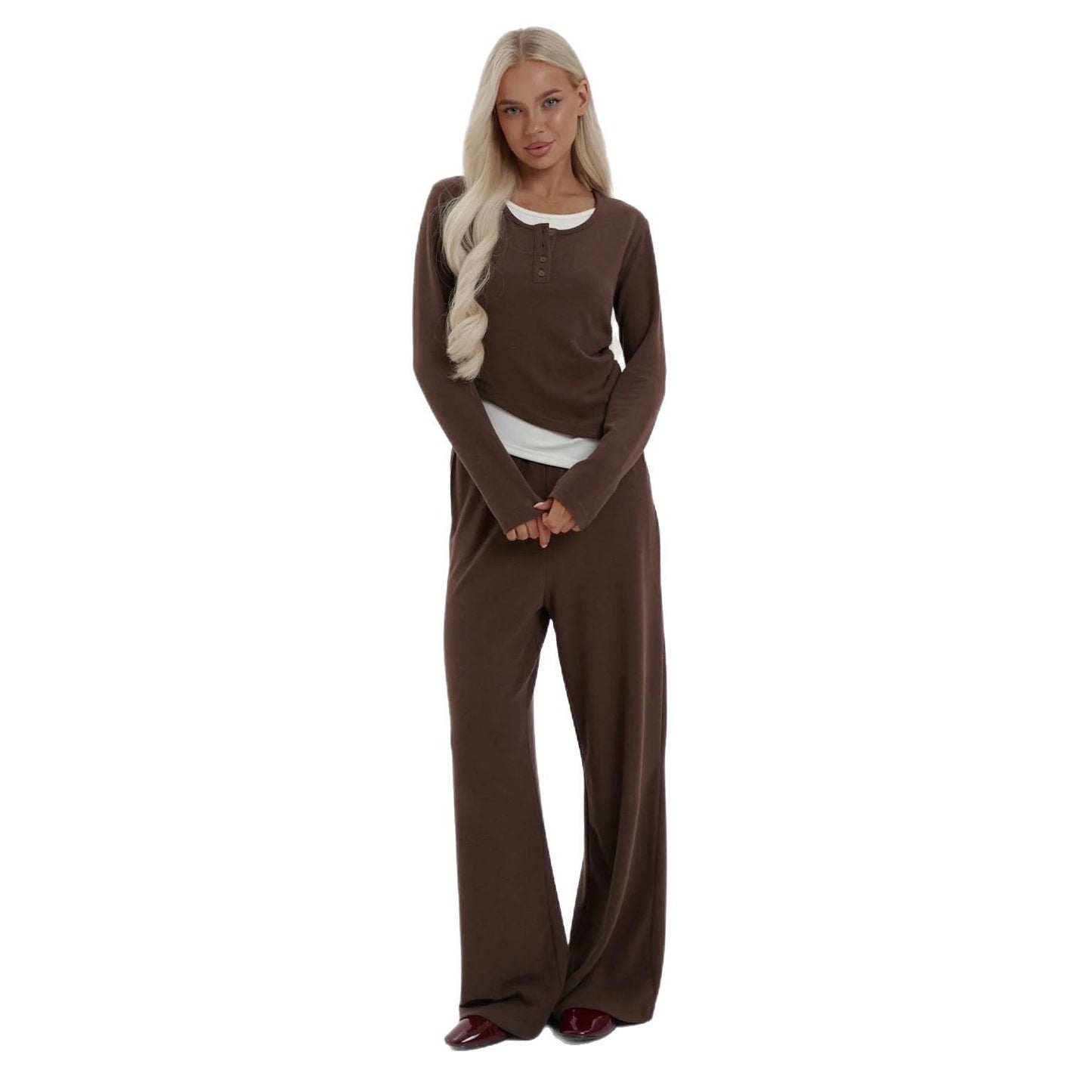 Damen Lounge-Set Eveloria Baumwolle Bequem