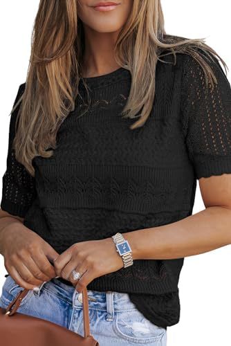 Damen Strickoberteil mit Strukturdesign Eveloria