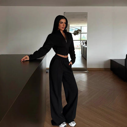 Damen Zweiteiler Ensemble Hochwertiges Material Bequem