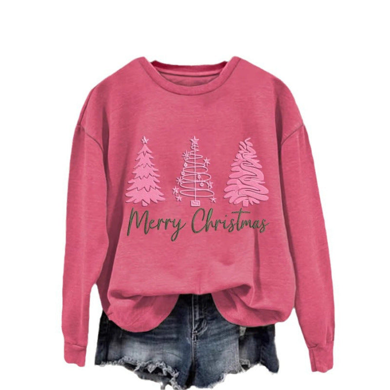 Damen Weihnachtssweatshirt Festlich Gemütlich Rot Eveloria