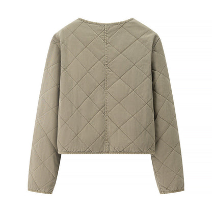 Damen Steppjacke Praktische Taschen Moderner Schnitt Eveloria