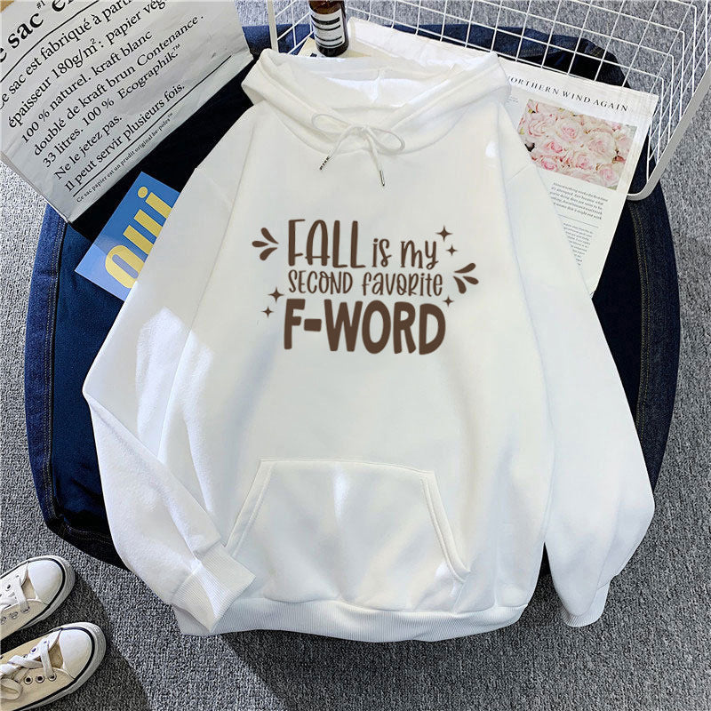 Damen Kapuzenpullover Lässig Mit Spruch Schwarz - Eveloria