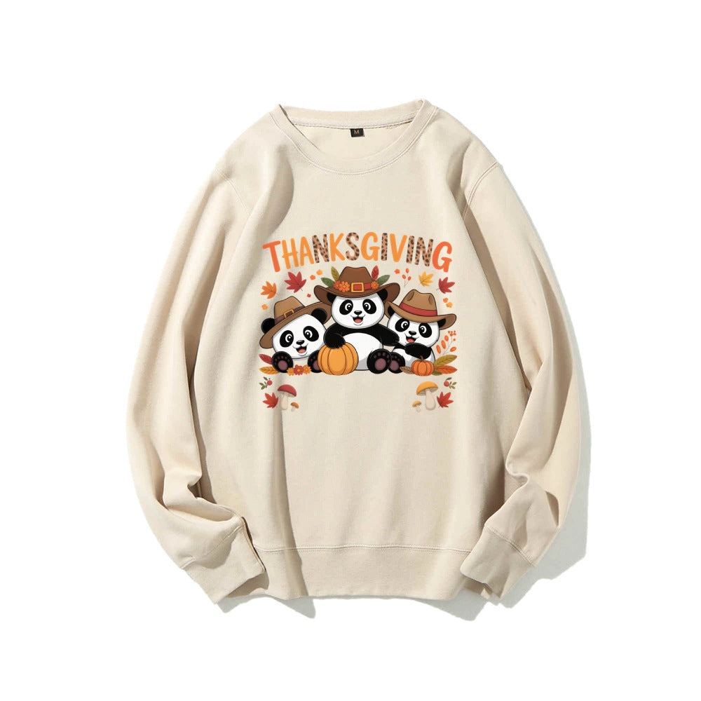Damen Sweatshirt lustiges Tierdesign Herbstmotiv Eveloria