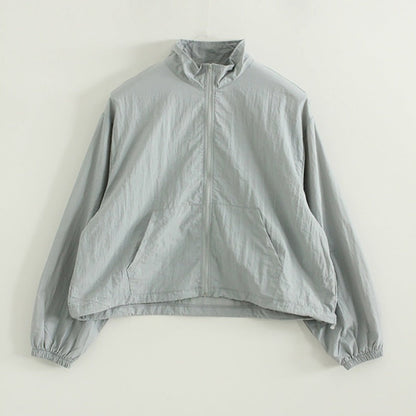 Damen Sportwindjacke mit Reißverschluss und hohem Kragen Eveloria