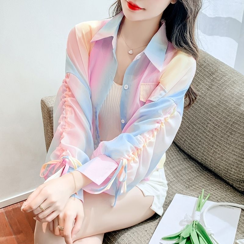 Damen Bluse Transparent mit Innovativen Details Eveloria