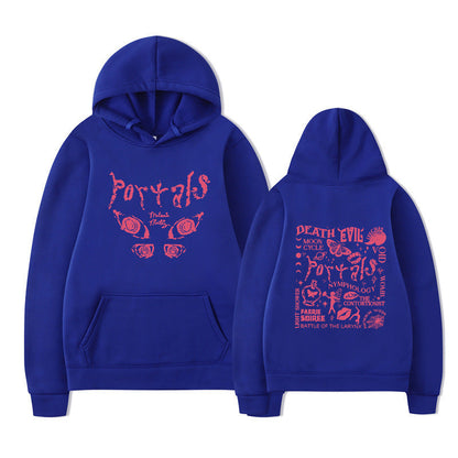 Damen Kapuzenpullover Bequem Kreatives Motiv Eveloria