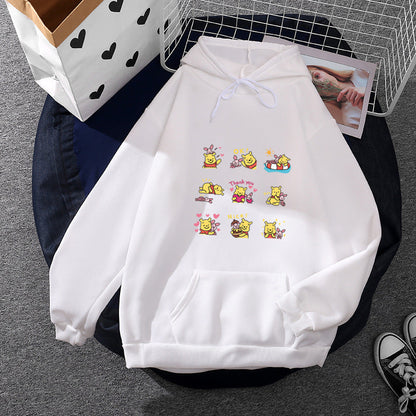 Damen Hoodie Pikachu Motiv Eveloria