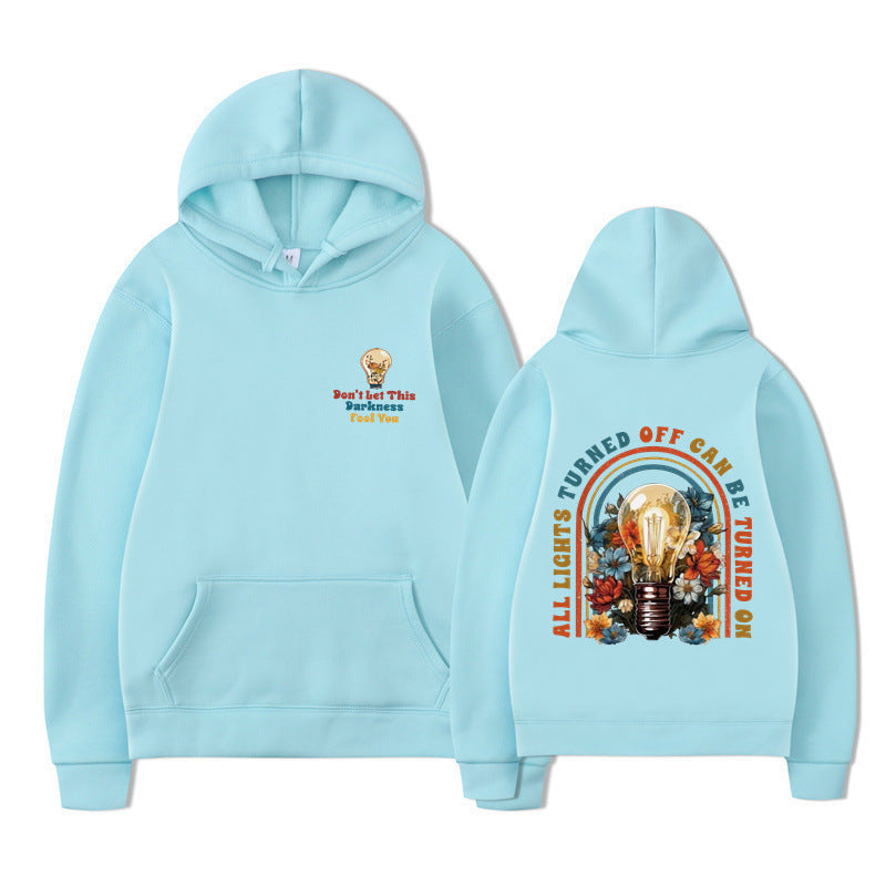 Damen Kapuzenpullover Bunt Entspannte Passform
