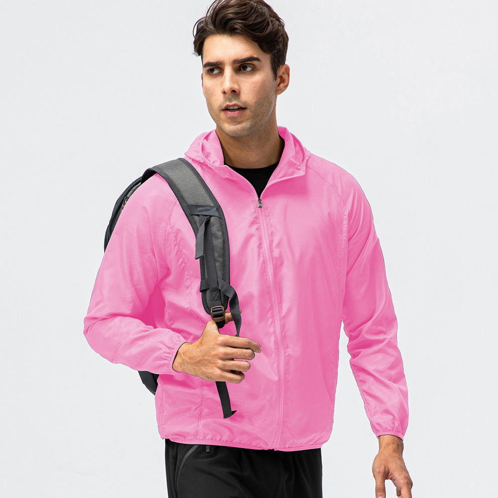Herren Laufjacke Atmungsaktiv Reflektierend Leicht Eveloria