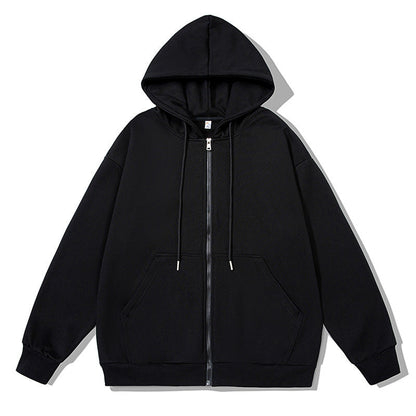 Damen Hoodie mit Taschen Weiches Innenfutter Grau Eveloria