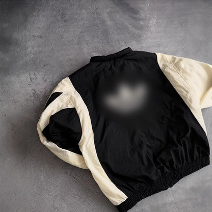 Damen Sportjacke Funktionsjacke Klassisch Weiß
