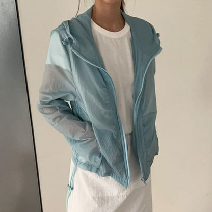 Damen leichte winddichte Sommerjacke Eveloria