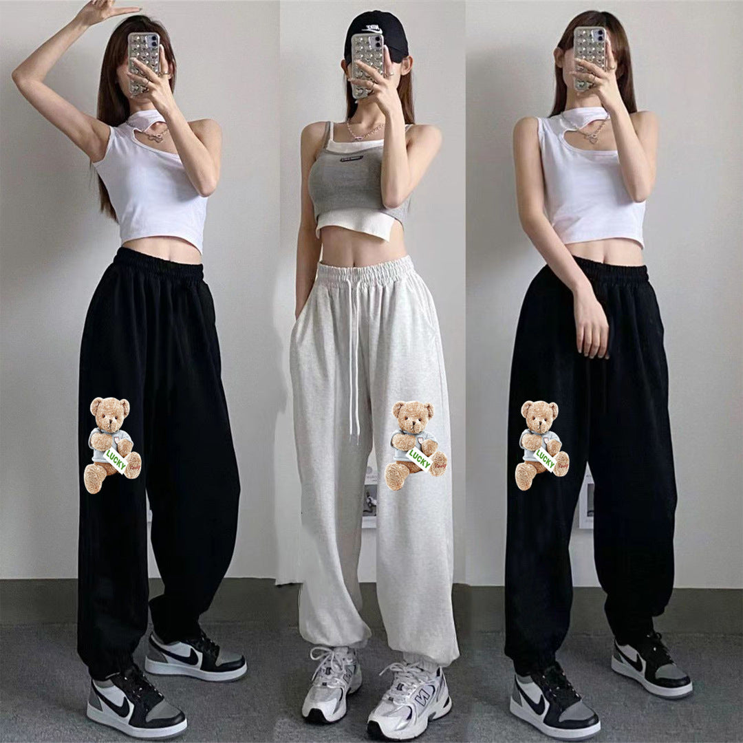 Damen Teddyhose Freizeit Hose Eveloria