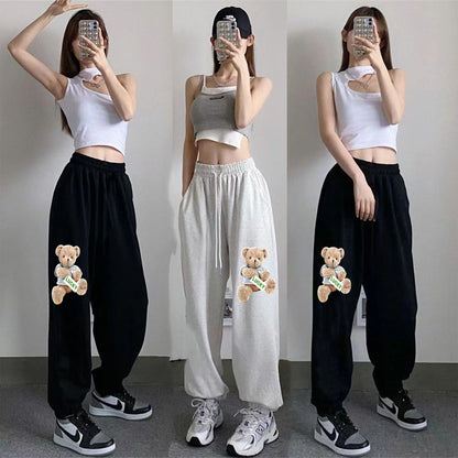 Damen Teddyhose Freizeit Hose Eveloria