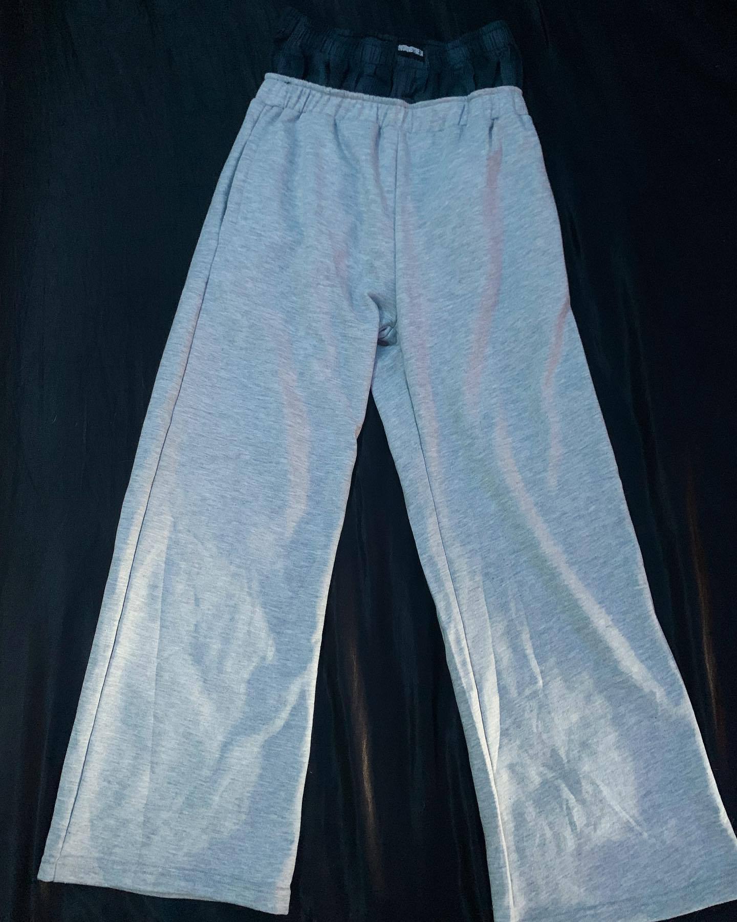 Damen Jogginghose Elastischer Bund Baumwolle Eveloria