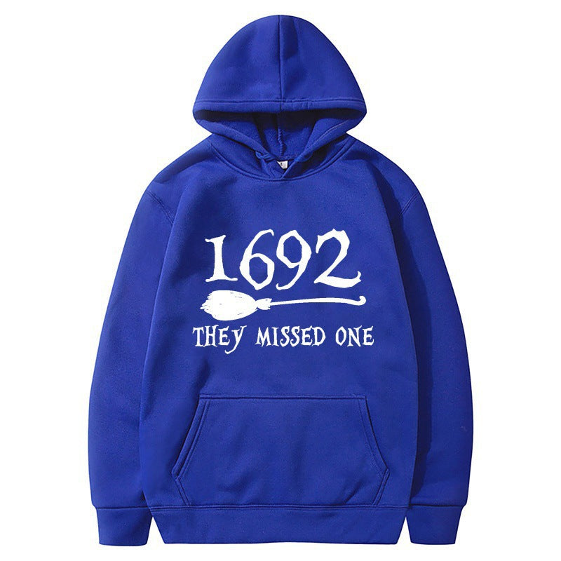Damen Kapuzenpullover Halloween-Motiv locker Größe