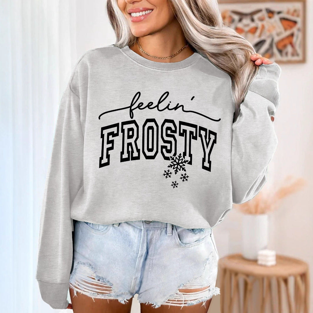 Damen Sweatshirt Grafik Aufdruck Eveloria - Eveloria
